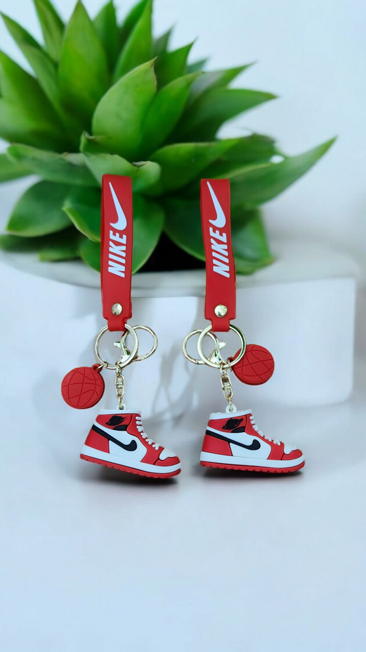 Red Nike Keychain