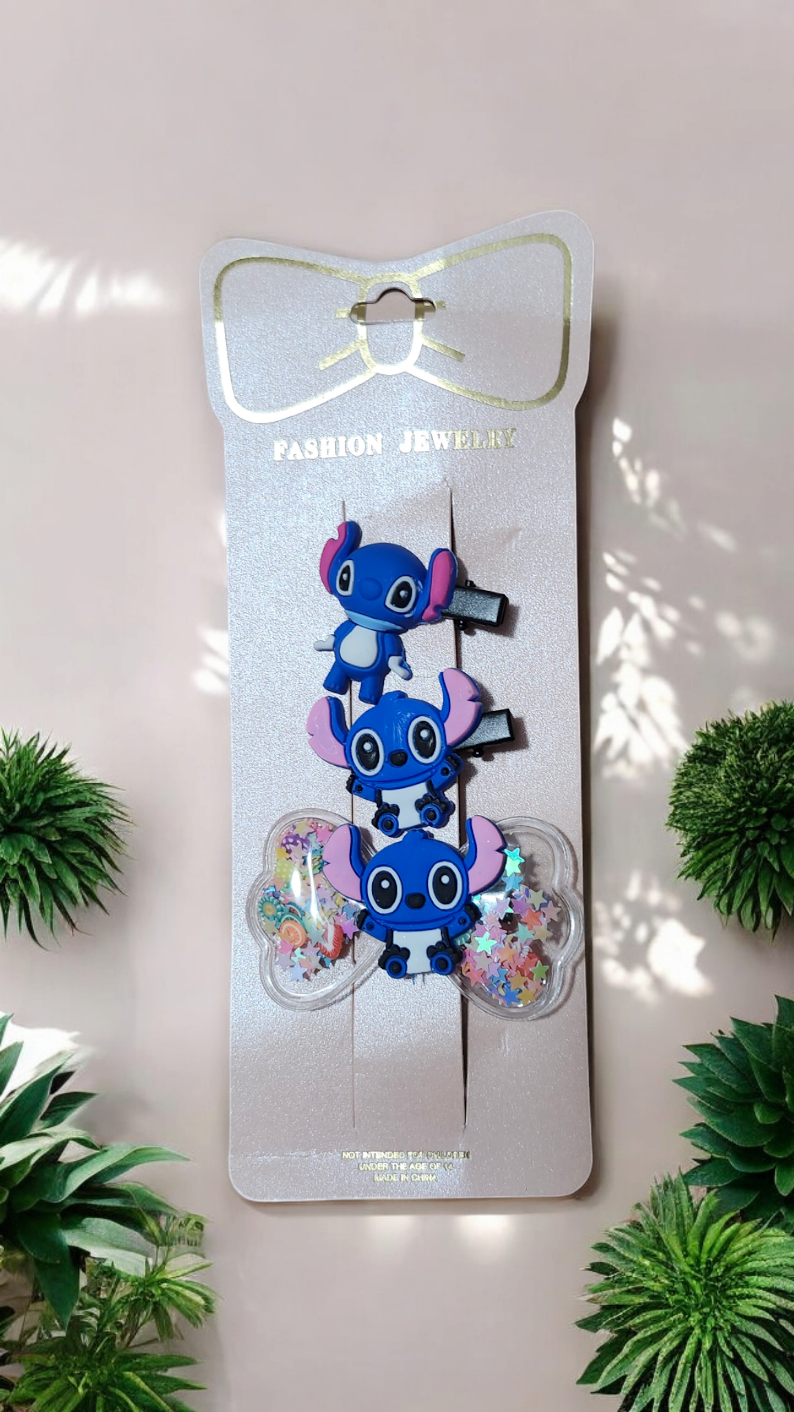 Cute Stitch Hair Clips