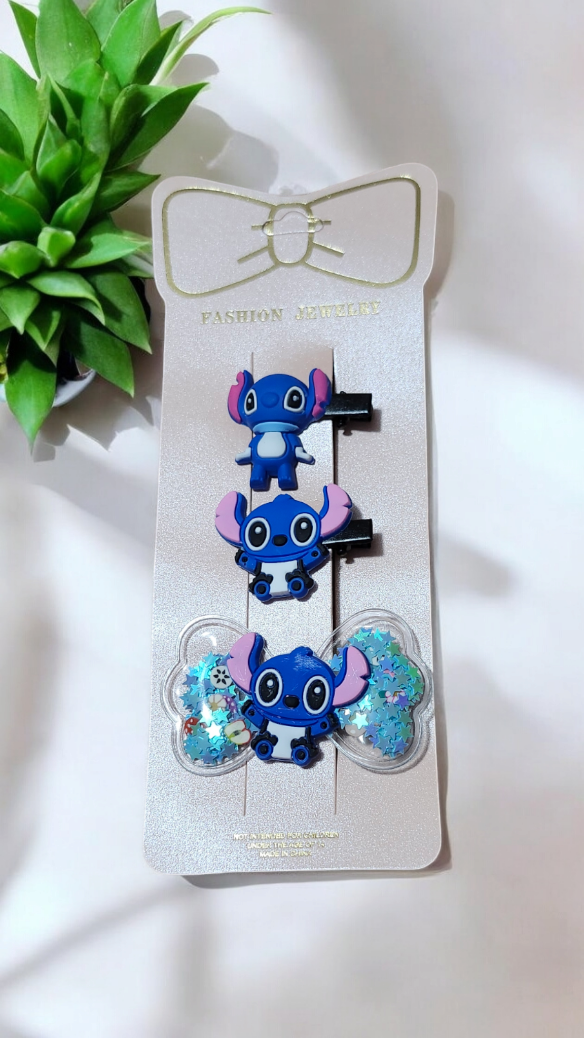 Cute Stitch Hair Clips