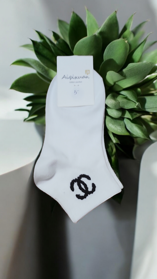 CC Socks White